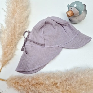 Musselin Mütze M 44-48