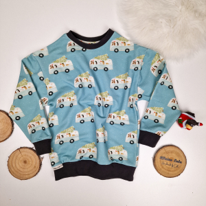 Weihnachtsbus Sweater 116