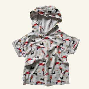 Oversize Kapuzen T-Shirt 104